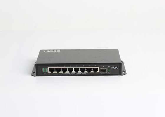 8 1000M RJ45 Bağlantı Noktası 1 1000M SFP Uplink Bağlantı Noktası Gigabit Ethernet Anahtarı, SFP Bağlantı Noktası Anahtarı