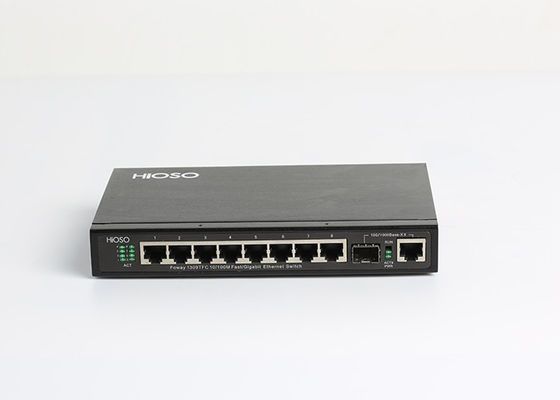 8 100M TP 1 100/1000M Birleşik Bağlantı Noktası Gigabit Ethernet Anahtarı 9 Bağlantı Noktası