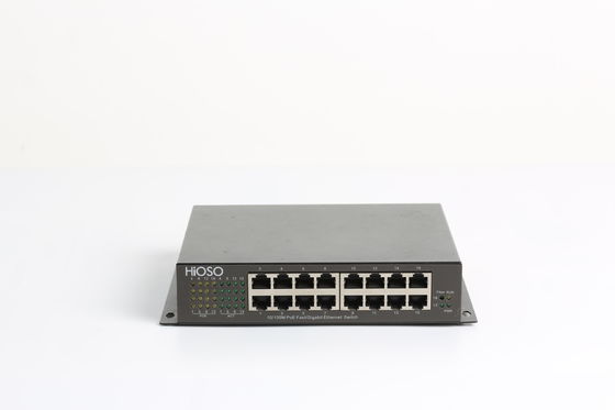 2Mbit Depolama 10/100/1000M Tp Uplink Bağlantı Noktaları 16 Bağlantı Noktalı Fiber Optik Anahtar