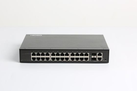 24 10/100M RJ45 Bağlantı Noktası 2 1000M Birleşik Bağlantı Noktası Rj45 Ethernet Anahtarı 26 Bağlantı Noktası