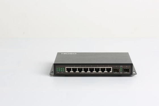 CCC Onayı IEEE802.3af/At PoE Powered Switch PoE 10 Port
