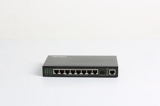 Gigabit AC110V IEEE802.3AF/AT 10 Portlu POE Anahtarı Endüstriyel