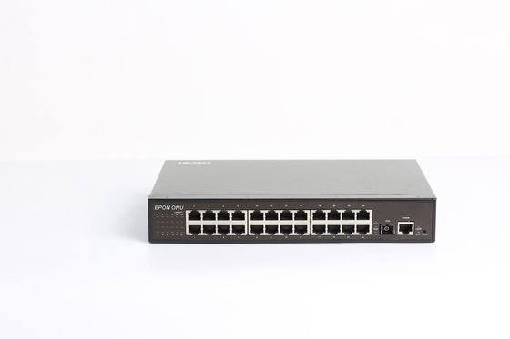Tx 1310nm Rx1490nm 24 Bağlantı Noktası EPON ONU 24 10 / 100M Ethernet Bağlantı Noktaları