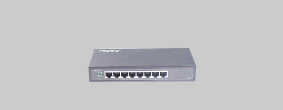 HiOSO 7 100M TP+ 1 100M TP Ethernet Erişim Anahtarı 8 Bağlantı Noktalı Fiber Optik Anahtar
