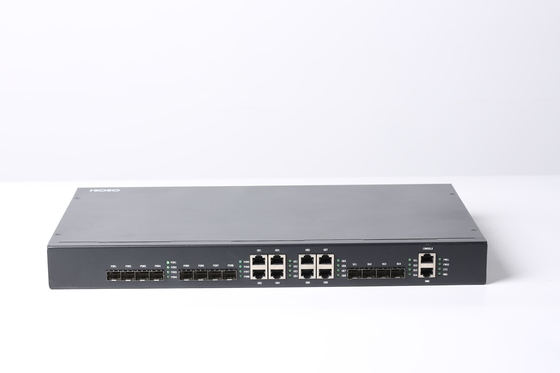 HiOSO 8EPON 10G Uplink HA7308CX EPON OLT FTTX Çözümü 20KM OLT EPON Onus ile Uyumlu
