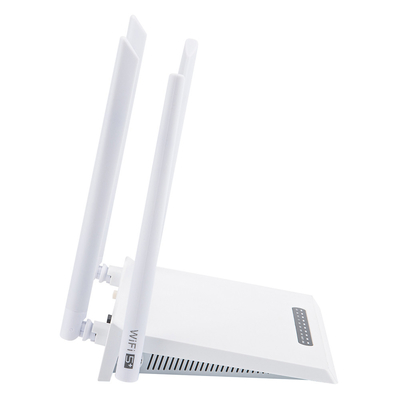 FTTH FTTO Çözümü için HiOSO Dual Band ONU 4GE WIFI Plastik Muhafaza XPON ONU
